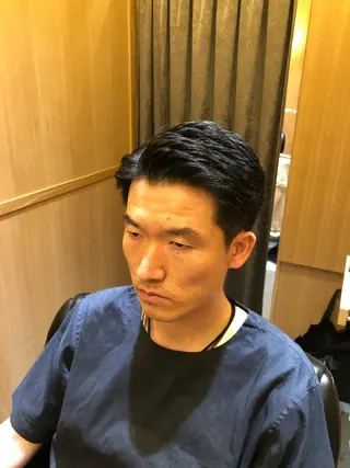 ミディアム 縮毛矯正/パーマ 宮河 惇💈のヘアスタイル