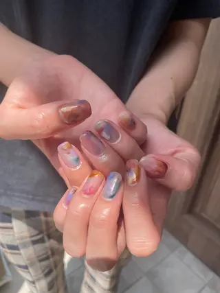 ネイル 甲府市徳行 🧸prunelleのネイルデザイン