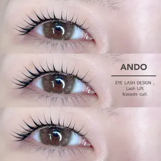 マツエク・マツパ ANDO HIKARIのヘアスタイル