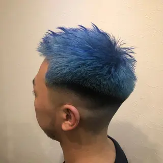 カラー メンズ 無料カットモデル募集 BLINK京橋店のヘアスタイル