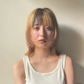 ミディアム honoka/bob /縮毛矯正/髪質改善のヘアスタイル