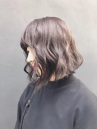 ミディアム 静岡/草薙パーマ メンズバレイヤージュのヘアスタイル