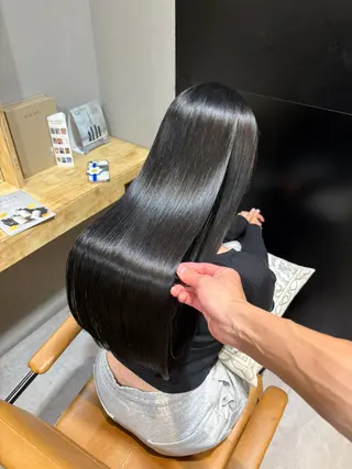 ロング ioeマネージャー /陰山 英明のヘアスタイル
