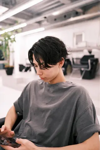 ショート BELO  MAN  NAGOYA所属・横井皓希 大須/メンズ/パーマのヘアスタイル