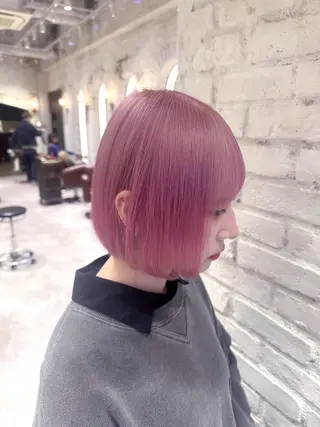 ミディアム 新井 拓海のヘアスタイル