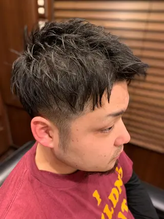 メンズ プレミアムバーバー 草野のヘアスタイル