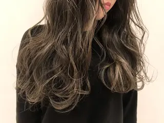 ロング カラー シールエクステ⭐️ オオミタクヤのヘアスタイル