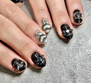 ネイル Liennail 持込デザインやり放題のネイルデザイン