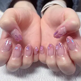 ネイル 長瀬 瑠霞のネイルデザイン