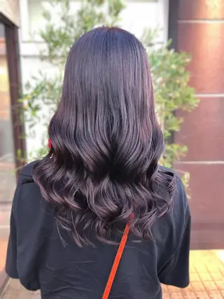 ロング カラー EARTH長岡店🩵 石原莉穂のヘアスタイル