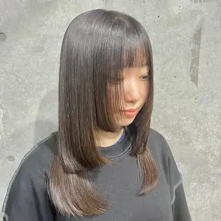 ロング カラー 藤澤 夏実/インナーカラーのヘアスタイル