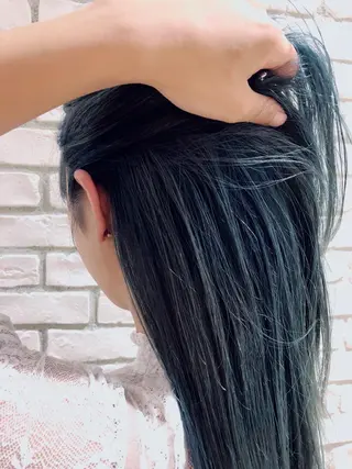 セミロング カラー grow北千住店所属・ハイトーン✨最新髪質 改善👩ryuyaのヘアスタイル