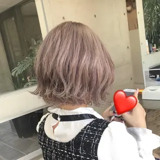 ショート カラー nagisa /縮毛矯正のヘアスタイル