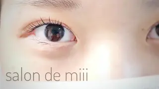 マツエク・マツパ salon de  miiiのマツエク・マツパデザイン