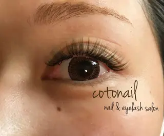 セミロング マツエク・マツパ ツメトマツゲ .のネイルデザイン