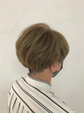 ショート カラー メンズ 【東北メンズヘア1 位受賞🥇】本間祐太のヘアスタイル