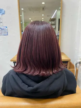 ミディアム 福原 未来のヘアスタイル