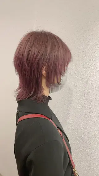 ミディアム merci JUNKIのヘアスタイル