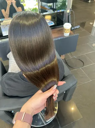 ロング パーマ ayane🎀／ レイヤーカット💫のヘアスタイル