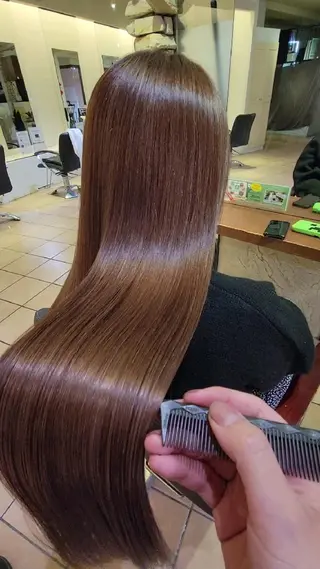 ロング 【髪質改善美容師】t occa茨木篠原健太のヘアスタイル