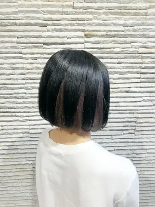 ショート カラー 嶋田 ゆきのヘアスタイル