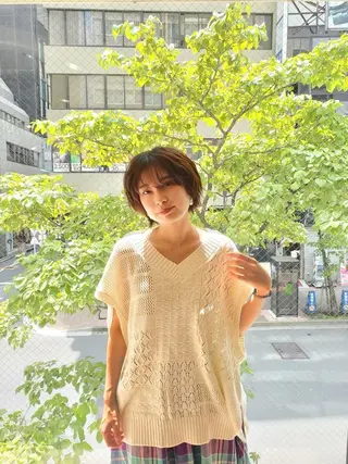 カラー 深澤 豪亮のヘアスタイル