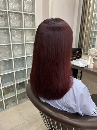 セミロング 兒玉/透明感カラー 髪質改善のヘアスタイル