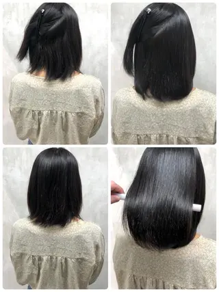 ショート 満足度⭕️縮毛矯正師 谷口にお任せを👍のヘアスタイル