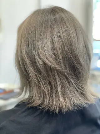 ミディアム カラー Snaly カラー特化ページのヘアスタイル