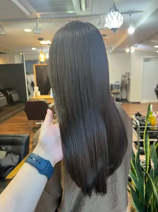 ロング カラー 韓国ヘア 🎀華澄のヘアスタイル