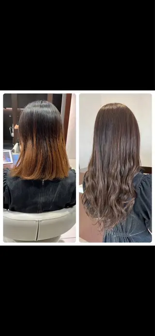 ロング EARTH長岡 🌼渡辺まい🌼のヘアスタイル