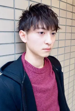 ショート キノシタ ナオユキのヘアスタイル