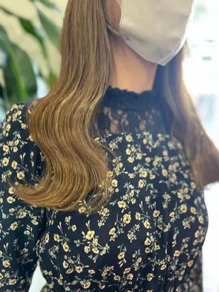 ロング カラー ピンク髪の美容師🎀 🖤ゆうなのヘアスタイル