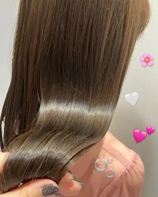 ロング カラー 小顔似合わせカット/ レイヤー/maiのヘアスタイル