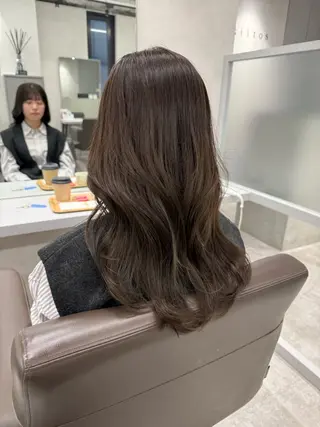 ロング 明松 功喜のヘアスタイル