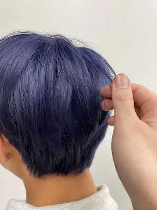 ショート カラー スギヤマ ショウゴのヘアスタイル