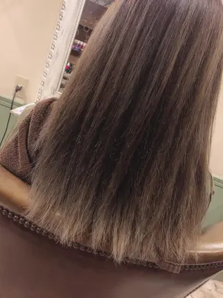 ロング カラー 小沼采唯👧🏼 海好きオヌちゃんのヘアスタイル