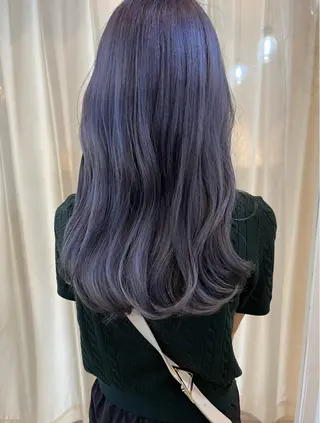 ロング カラー 上原 愛理のヘアスタイル