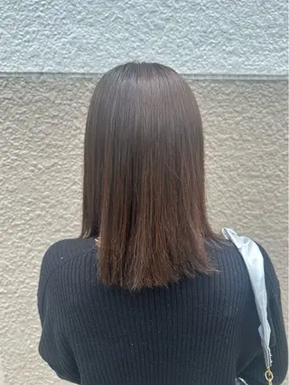 ミディアム カラー 田中 汰知のヘアスタイル