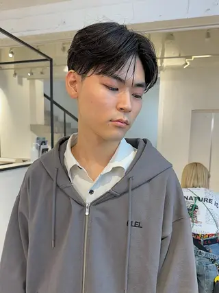 ショート メンズ 🇰🇷カルマパーマ kaito🇰🇷のヘアスタイル