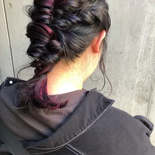 ミディアム カラー ヘアアレンジ YAWN所属・YAWN《ヨウン》 Yucaのその他イメージ