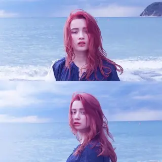 ロング sand&rose所属・逗子、パーマスタイル ナオイカイラのヘアスタイル