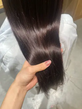 カラー 𝒎𝒐𝒆🩰 名駅/ヘアメ/暖色♡のヘアスタイル