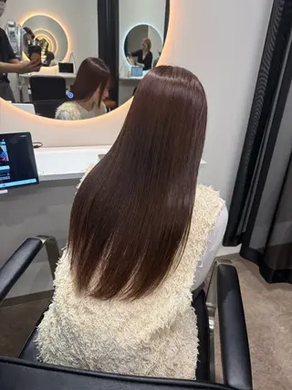 セミロング Licol所属・髪質改善×ダブル カラー専門フリー予約のヘアスタイル