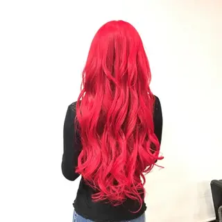 ロング カラー 韓国カラー/エクステ carryのヘアスタイル