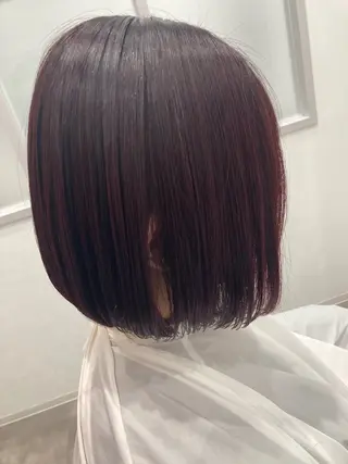 ショート カラー 髪質改善/透明感 カラー/内藤有須加のヘアスタイル