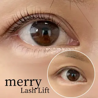 マツエク・マツパ merry Lash Liftのマツエク・マツパデザイン