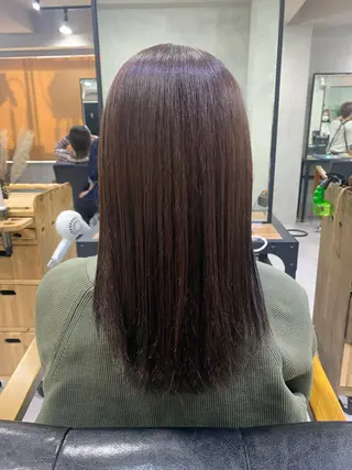 セミロング ACT仙台店所属・lena🎀 透明感カラー/韓国風のヘアスタイル