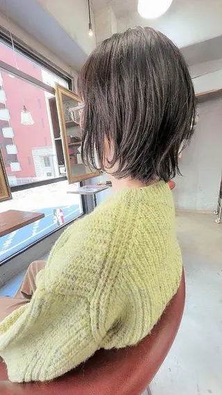 ショート カラー パーマ オーナースタイリスト 佐藤のヘアスタイル