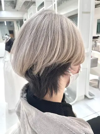 ショート カラー 💈髪質改善メニュー 佐藤 萌💈のヘアスタイル